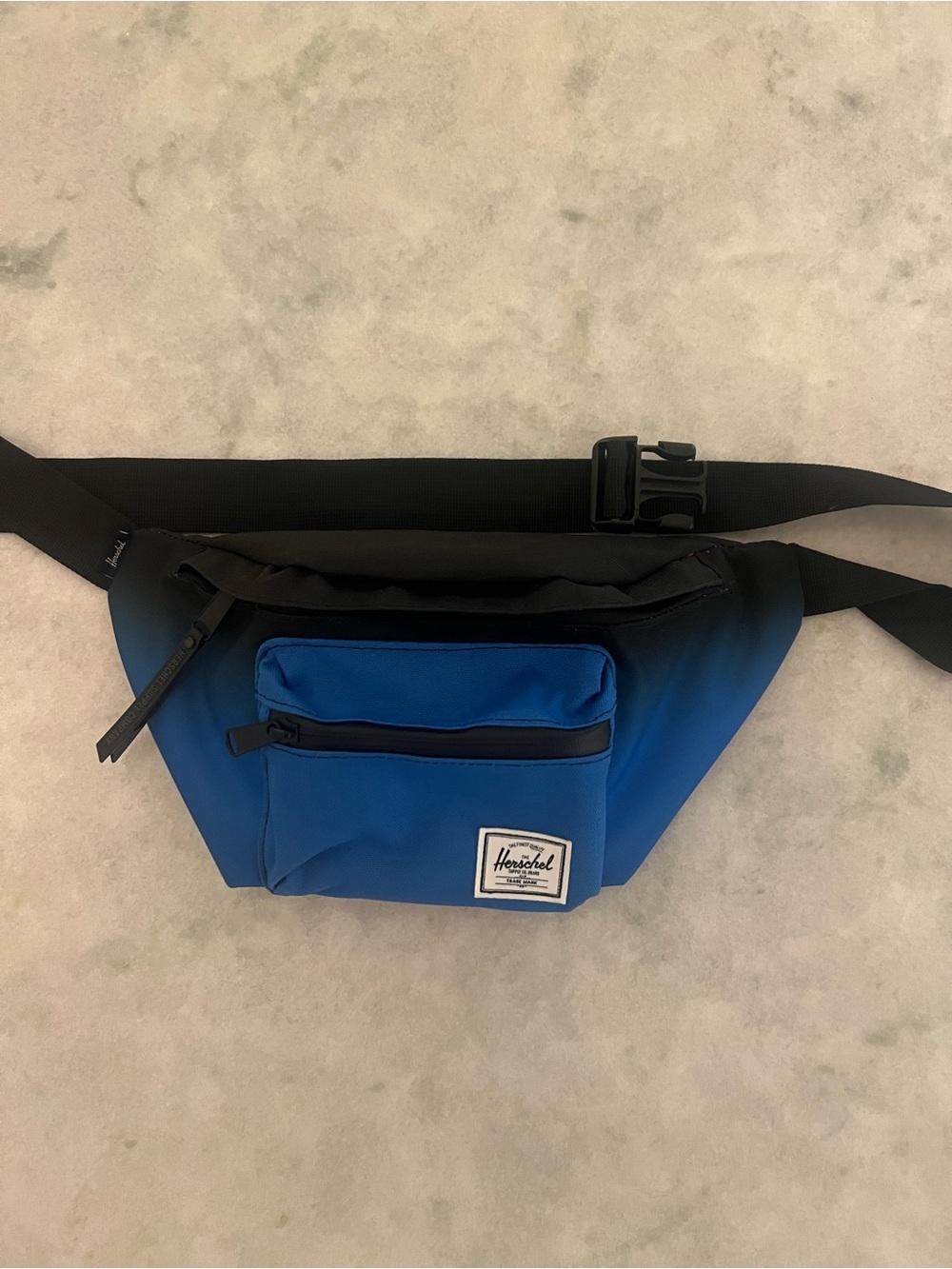 Herschel Supply Company Blue to Black Gradient Waist Pack